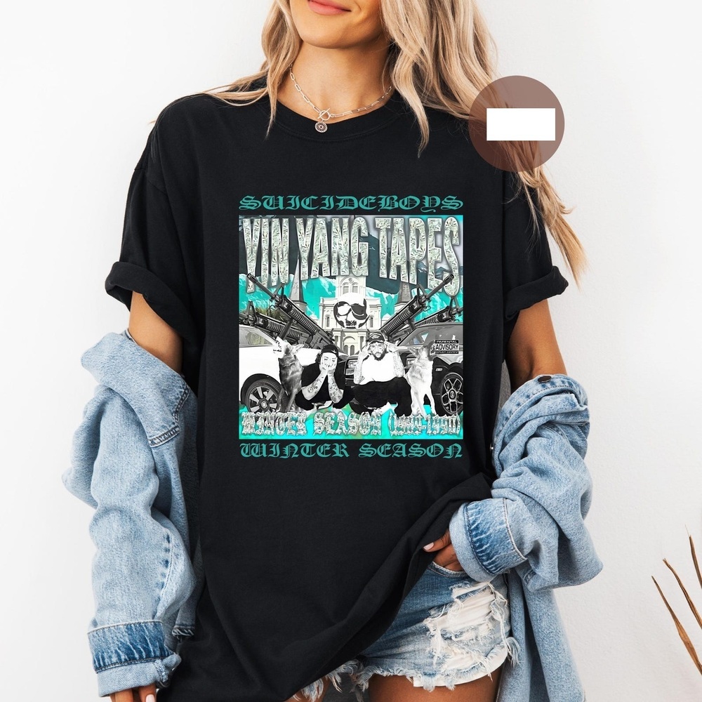 Suicideboys T-Shirt - YIN YANG TAPES Winter Season Album